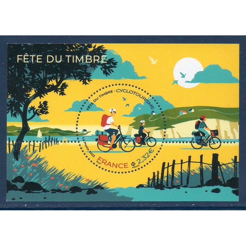 Bloc Feuillet France Yvert F5659 Cyclotourisme 2023 luxe **