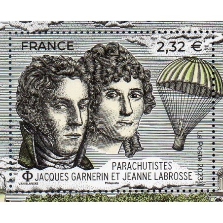 Timbre France Yvert No 5672 Jacques Garnerin et Jeanne Labrosse neuf luxe **