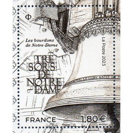 Timbre France Yvert No 5673 Les Bourdons de Notre Dame neuf luxe **