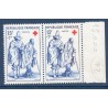 Timbre Yvert No 1140 variété bleu noir au lieu de bleu, neuf ** j Callot