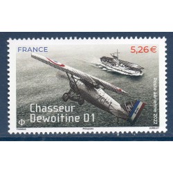 Timbre France Poste Aérienne Yvert 92 Chasseur dewoitine D1