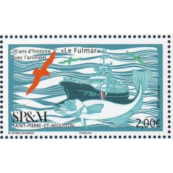 Timbre Saint Pierre et Miquelon 1203 Navire le Fulmar neuf ** 2018