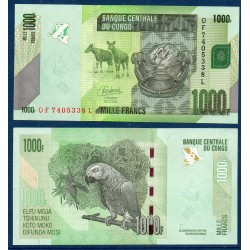 Congo Pick N°101d, Billet de banque de 1000 Francs 2022