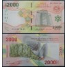 Afrique Centrale Pick 702, Billet de banque de 2000 Francs CFA 2020