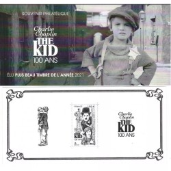 Bloc Souvenir 198 Le kid, plus beau timbres de l'année 2021 neuf luxe **