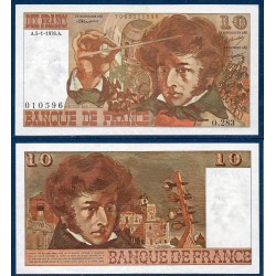 10 Francs Berlioz TTB+ 5.11.1976 Billet de la banque de France