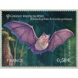 Timbre France Yvert No 4739 Grand Rhinolophe