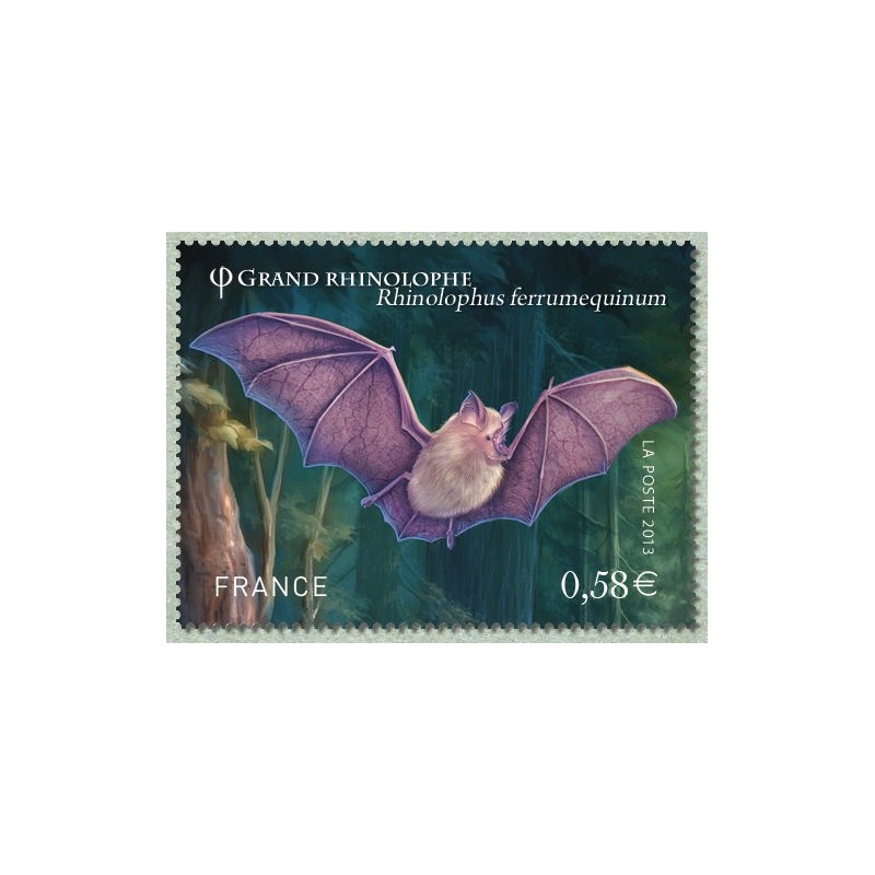 Timbre France Yvert No 4739 Grand Rhinolophe