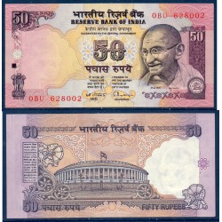Inde Pick N°90a, Billet de banque de 50 Ruppes 1997-2005