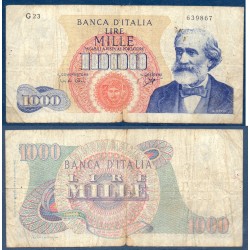 Italie Pick N°96c, B Billet de banque de 1000 Lire 1964