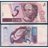 Bresil Pick N°244b, Billet de banque de 5 reais 1994-1997