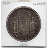 Mexique 8 reales 1821 Zs RG Zacatecas TTB, KM 111.5 pièce de monnaie