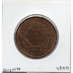 10 centimes Cérès 1876 A Paris Sup+, France pièce de monnaie