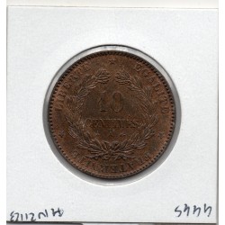 10 centimes Cérès 1876 A Paris Sup+, France pièce de monnaie