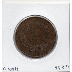 10 centimes Cérès 1875 A Paris Sup, France pièce de monnaie