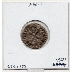 Denier d'Orleans Louis VI (1108-1137) pièce de monnaie royale