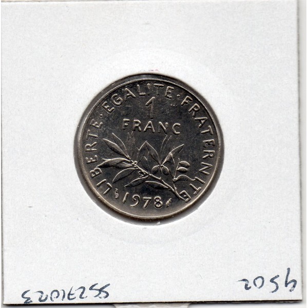 1 franc Semeuse Nickel 1977 FDC, France pièce de monnaie