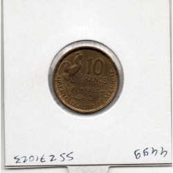 10 francs Coq Guiraud 1952 B Beaumont Sup+, France pièce de monnaie