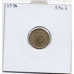 Suède 10 Ore 1959 Sup, KM 823 pièce de monnaie