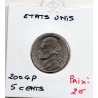 Etats Unis 5 cents 2004 P Sup+, KM 361 pièce de monnaie