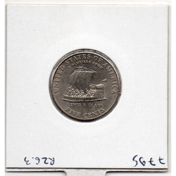 Etats Unis 5 cents 2004 P Sup+, KM 361 pièce de monnaie