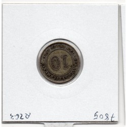Etablissement des Détroits 10 cents 1926 TB, KM 29b pièce de monnaie