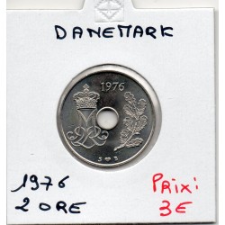 Danemark 25 ore 1976 FDC, KM 861 pièce de monnaie