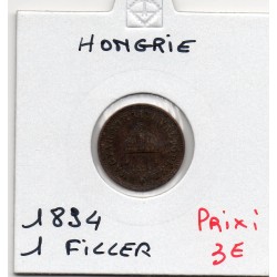Hongrie 1 Filler 1894  TTB, KM 480 pièce de monnaie
