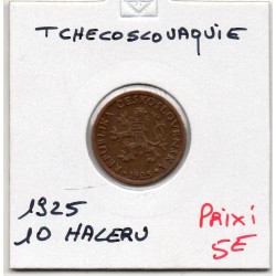 Tchecoslovaquie 10 Haleru 1925 Sup, KM 3 pièce de monnaie
