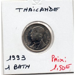 Thailande 1 Baht 1993 FDC, KM Y183 pièce de monnaie