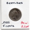 Bermudes 5 cents 1987 Spl, KM 45 pièce de monnaie