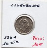 Luxembourg 10 centimes 1901 Spl, KM 25 pièce de monnaie