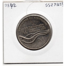 Australie 20 cents 2010 Sup-, KM 1513 pièce de monnaie