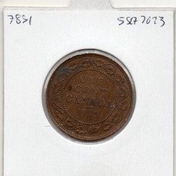 Canada 1 cent 1915 TTB, KM 21 pièce de monnaie