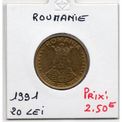 Roumanie 20 lei 1991 Sup, KM 109 pièce de monnaie