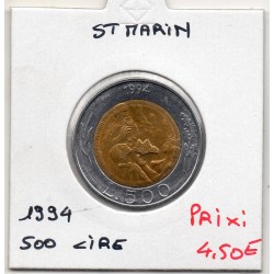 Saint Marin 500 lire 1994 FDC, KM 314 pièce de monnaie