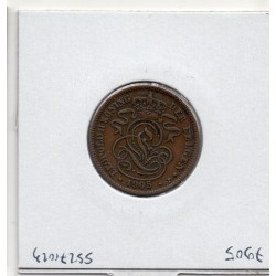 Belgique 2 centimes 1905 en Flamand TTB, KM 36 pièce de monnaie
