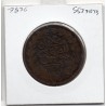 Tunisie 2 kharoubs 1289 AH - 1872 TB, KM 174 pièce de monnaie
