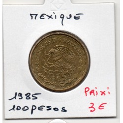 Mexique 100 Pesos 1985 Sup, KM 493 pièce de monnaie