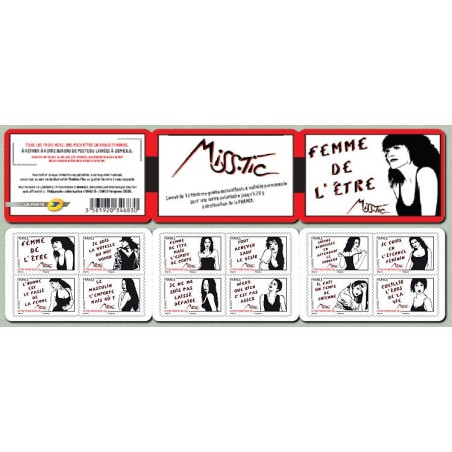 Carnet Commemoratif Yvert BC538 2011  Femme de L'être