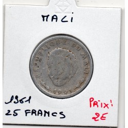 Mali 25 francs maliens 1961...