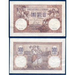 Roumanie Pick N°22c, TTB+ Billet de banque de 500 lei mars 1918