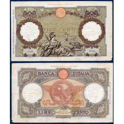 Italie Pick N°55b, Billet de banque de 100 Lire 19.12.1940