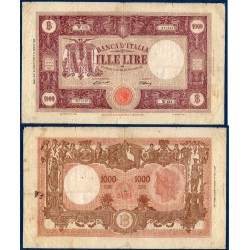 Italie Pick N°72c, TB Billet de banque de 1000 Lire 12.7.1946