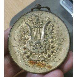 Medaille Brioude Concours musical 1898 Bronze Poincon Corne