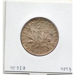 Francs Semeuse Argent 1915 Sup, France pièce de monnaie