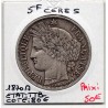 5 francs Cérès avec légende 1870 A TTB-, France pièce de monnaie