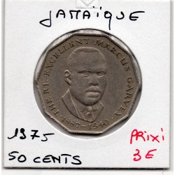 Jamaique 50 cents 1975 TTB,...