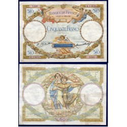 50 Francs LOM TTB- 29.12.1932 Billet de la banque de France