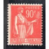 Timbre France Yvert No 285 Type paix Rouge carminé neuf **